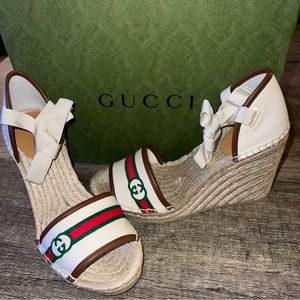 NEW✨ Gucci Wedges/Espadrilles/Heels